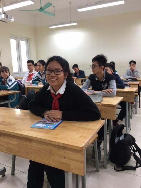 Trần Ngọc Tâm - Học sinh tiêu biểu của lớp 8A9 Trường THCS Sài Đồng năm học 2018-2019
